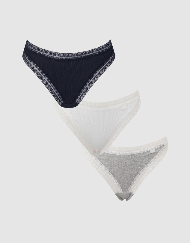 KBX - 3-Pack Cotton Thongs