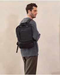 Pierre Cardin - Pierre Cardin Mens Nylon Computer/Business Backpack
