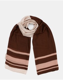 Morgan & Taylor - Eleanor Light-Weight Scarf in Brown