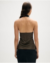 Minima Esenciales - Rume Halter Lace Top