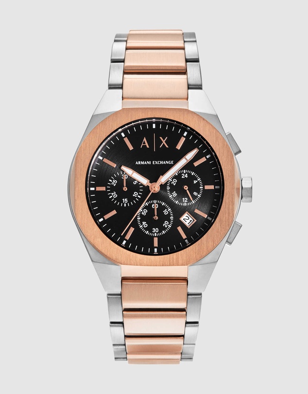 Armani Exchange - Two Tone Chronograph Watch