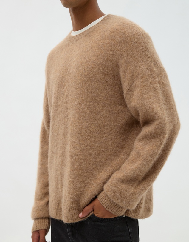 AERE - Brushed Alpaca Blend Sweater