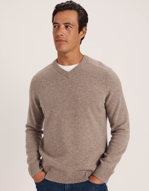 SABA - Solo Wool V Neck Knit