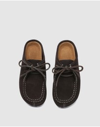 EVERAU - EverAU Ugg Yancy Cow Suede Upper Loafer Oxfords Flats