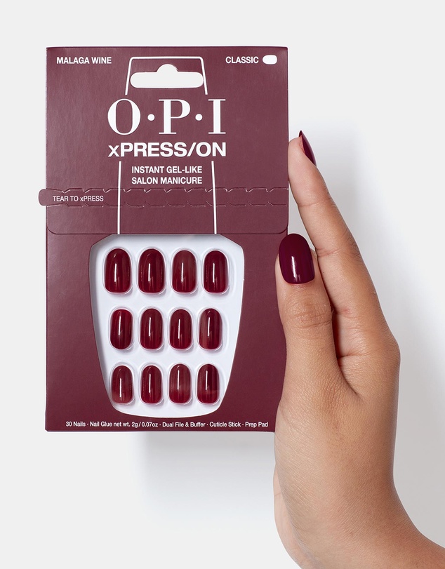 O.P.I - OPI xPRESS/ON - Malaga Wine