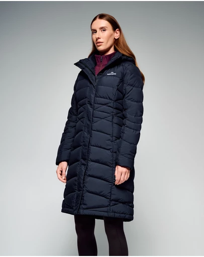 Kathmandu - Winterburn Down Puffer 600 Fill Longline Warm Winter Coat