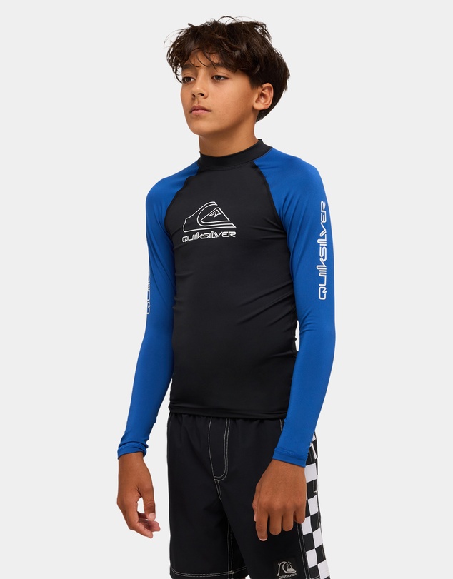 Quiksilver - Boys 8 to 16 On Tour Long Sleeve Rash Vest