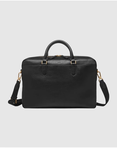 Fossil - Asher Black Laptop Bags