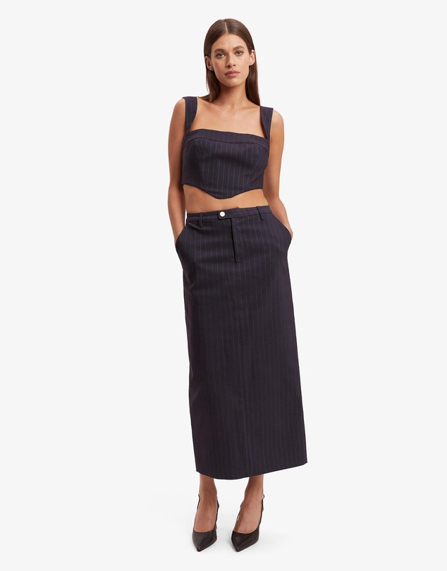 Bardot - Sian Pin Stripe Bustier