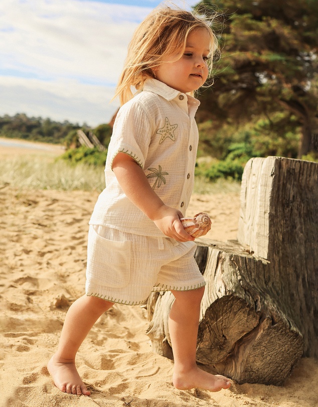 Kynd Baby - Woven Short in Pristine