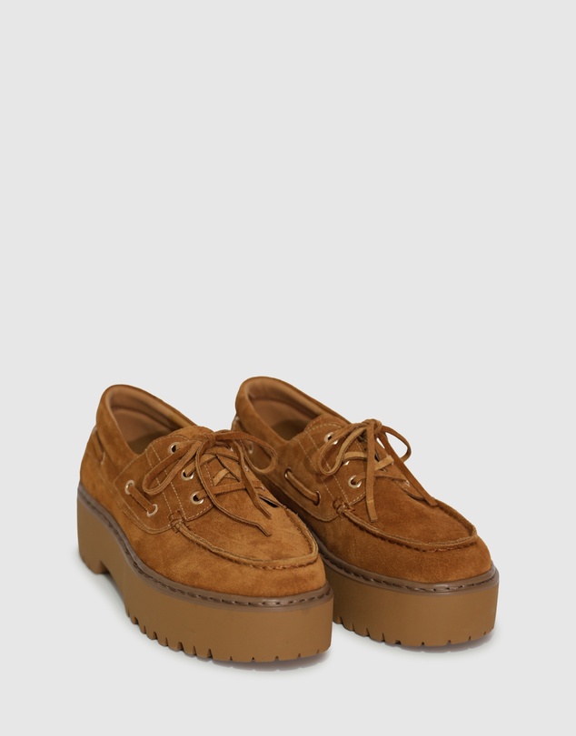 Belle & Bloom - Yachting Day Suede Boat Shoe
