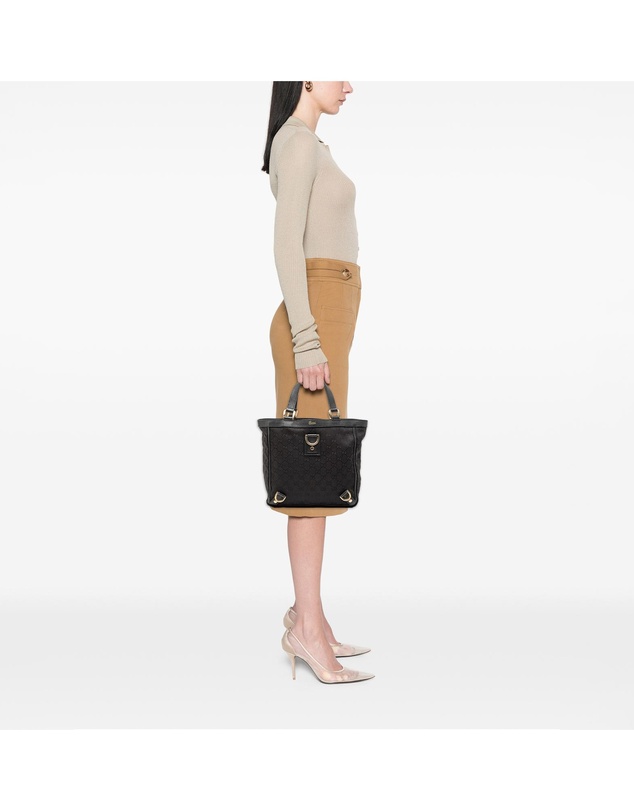 Pre-Loved by Azura Reborn - Pre-Loved GG Canvas Abbey D Ring Tote