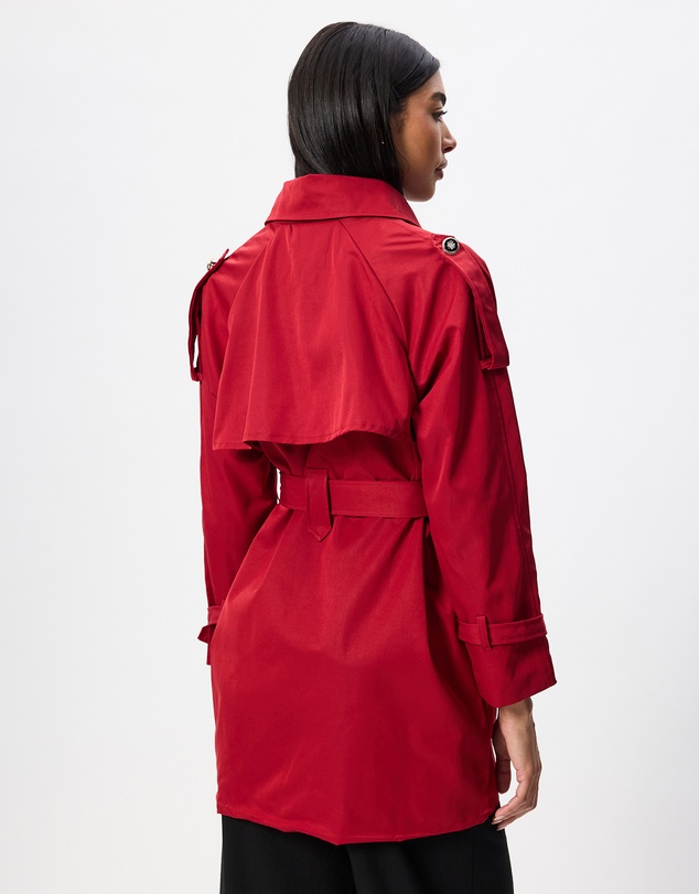 Mossée - Adira Double Button Trench Coat