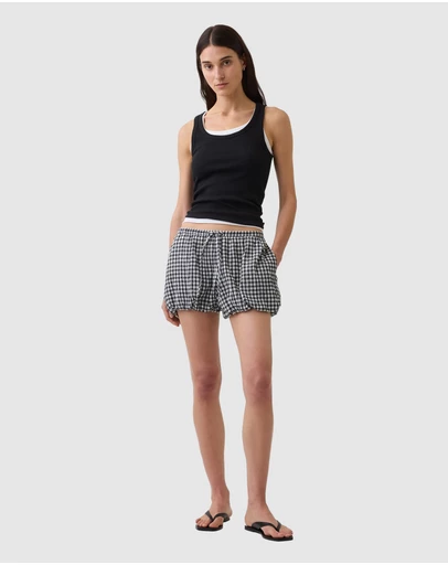 GAP - Seersucker Bubble Shorts