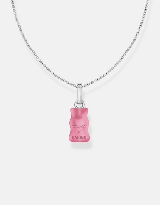 THOMAS SABO - HARIBO Pink Bear Necklace