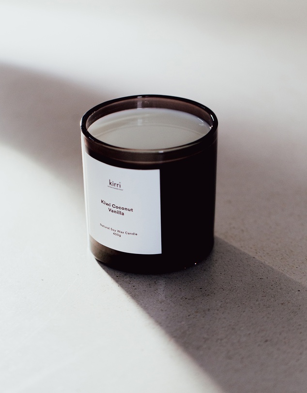 Kirri by Scent Australia Home - Kiwi Coconut Vanilla Candle (400g) Trio