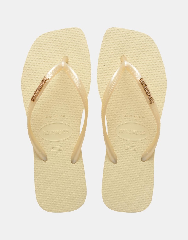 Havaianas - Slim Square Logo Metallic - Women's