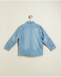 HUGO - Denim Overshirt - Teens