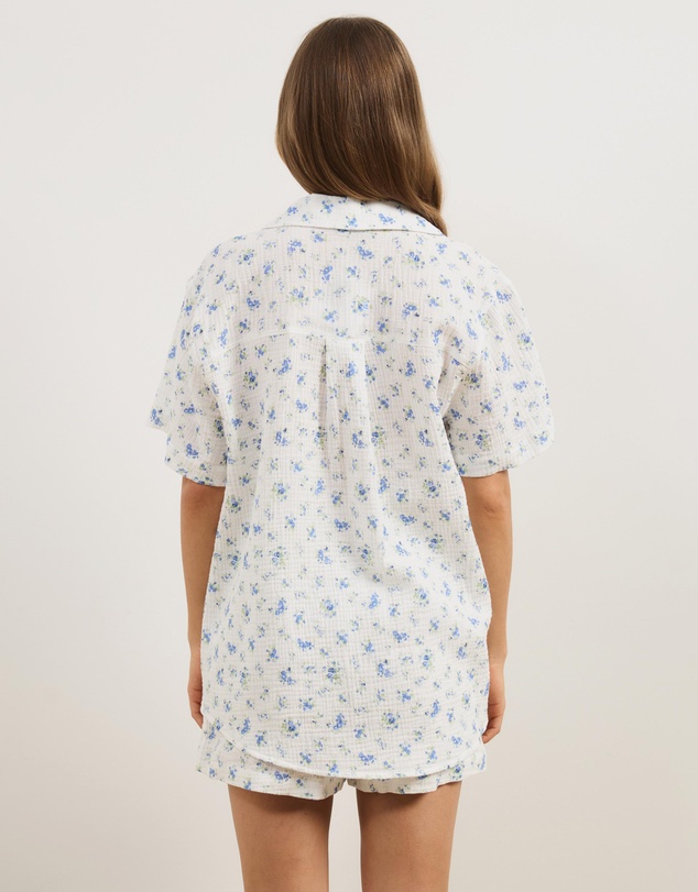 Atmos&Here - Mae Short Sleeve Shirt & Shorts PJ Set