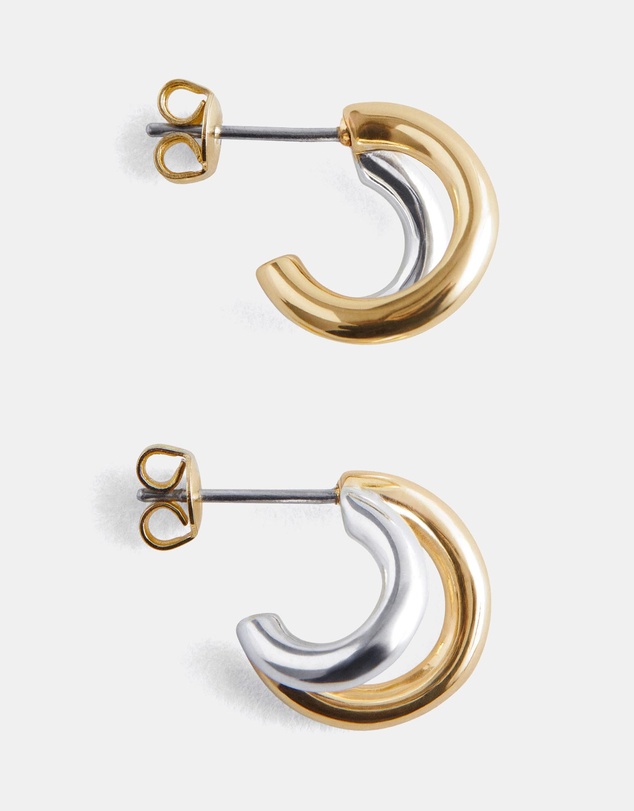 & Other Stories - Double Hoop Earrings