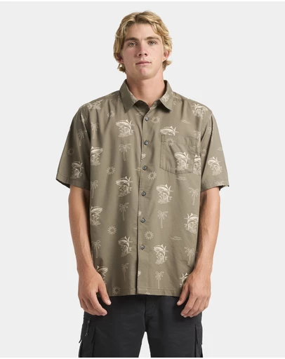 Quiksilver - Mens Atoll Short Sleeve Shirt