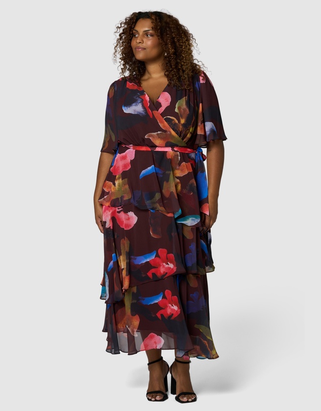 Pink Dusk by Curve Project - Hypnotic Maxi Dress