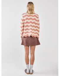 Sass - Nikkita Wavy Stripe Knit