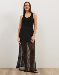 Atmos&Here - Isobel Lace Maxi Skirt
