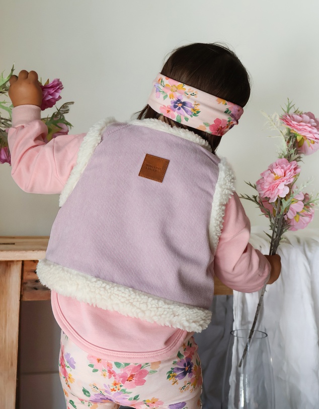 WITH LOVE FOR KIDS - Snowy Cord Vest - Babies - Kids