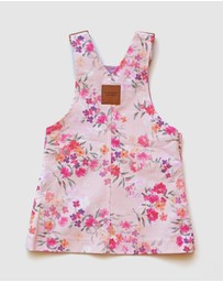 WITH LOVE FOR KIDS - Hazel Denim Pinafore Dress - Babies - Kids