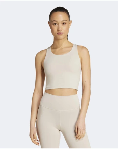 adidas Performance - adidas All Me Medium Support Bra Tank Top Womens