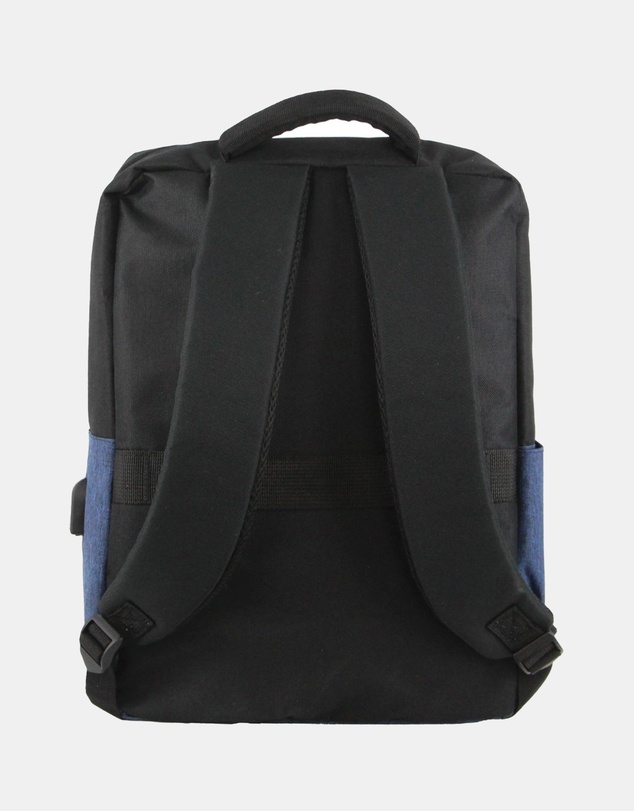 Pierre Cardin - Pierre Cardin Nylon Travel & Business Backpack with Built-in USB Port