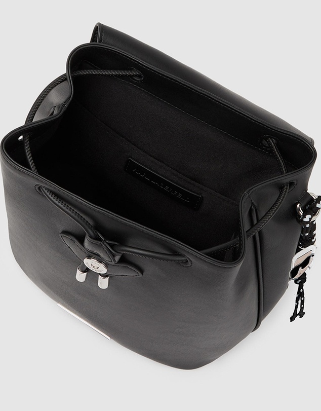 Karl Lagerfeld - Ikon Smooth Small Flap Backpack