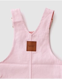 WITH LOVE FOR KIDS - Hazel Denim Pinafore Dress - Babies - Kids