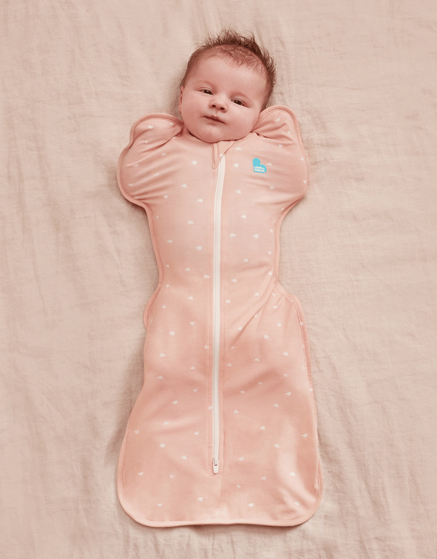 Love to Dream - Swaddle Up™ Original 0.2 TOG Viscose From Bamboo Hearts Blush