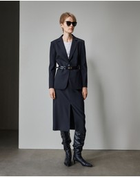 IDA+S - Reva Wool Midi Suit Skirt