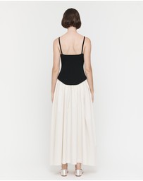 FRIEND of AUDREY - The Drop-waist Full Dress