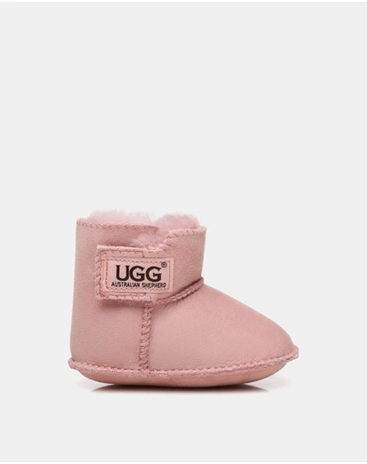 EVERAU - Australian Shepherd Ugg Baby Erin Sheepskin Upper UGG Boots
