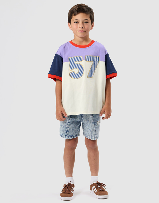 Goldie + Ace - Oversized 57 Sport T-Shirt - Babies-Kids