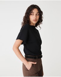 Forcast - Jemma Relaxed Knit Top