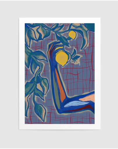 Olive et Oriel - KH Studio - With the Sun by Karla Hyman Art Print