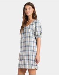 Roxy - Womens Dyland Check Mini Dress