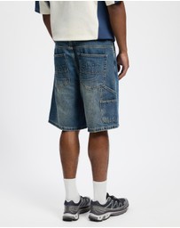 Worship - Devlish Carpenter Jean Shorts