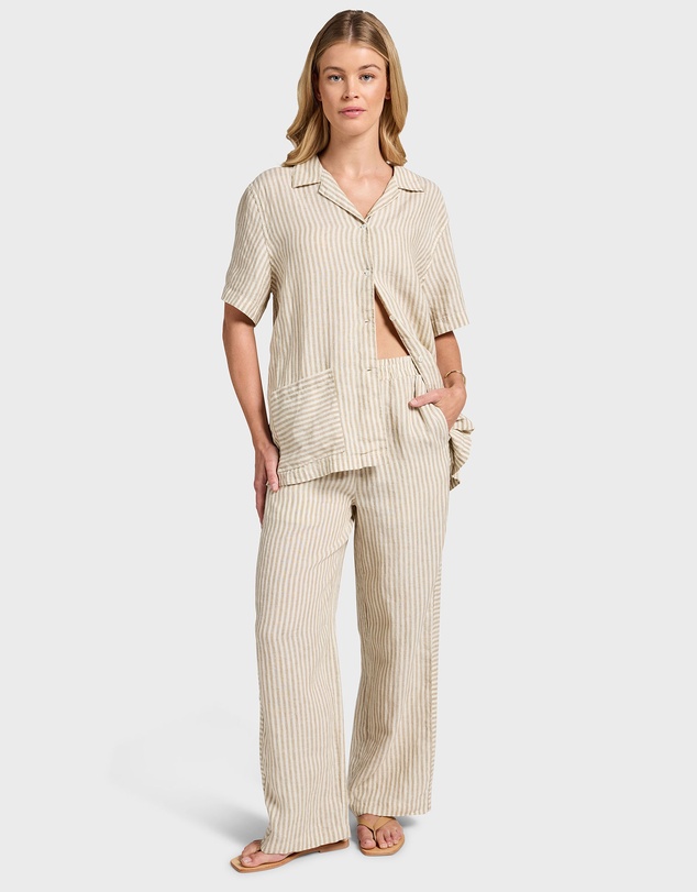 Academy Brand - Gladys SS Linen Shirt