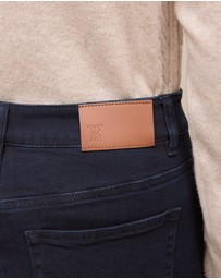 Trenery - Boyfriend Jean in Blue Black