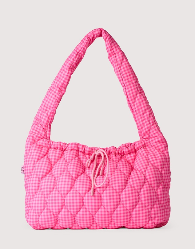 The Somewhere Co - Tickled Pink Quilted Shoulder Bag