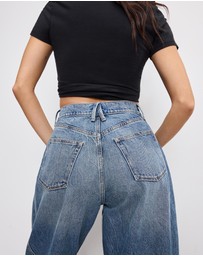 Good American - Good Extreme Barrel Jeans