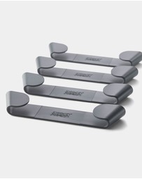 Joseph Joseph - CupboardStore™ Set of 4 In-cupboard Pan Lid Holders (Grey)