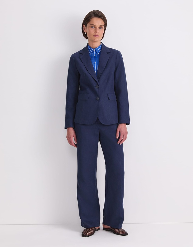 Sportscraft - Freya Short Linen Blazer