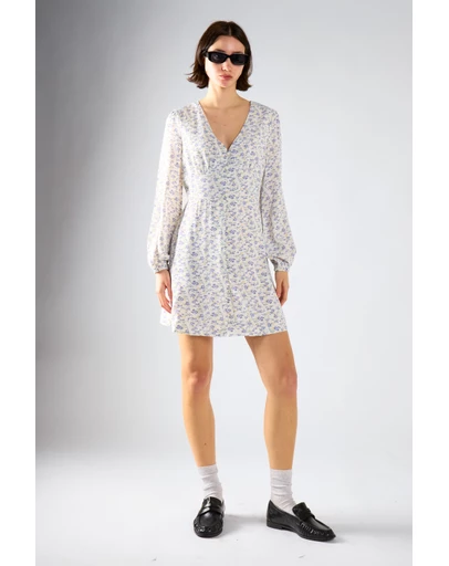 Glamorous - V-Neck Mini-Dress